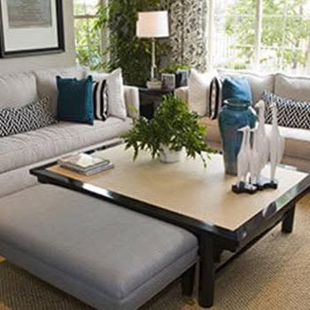 Styled and dust-free living room